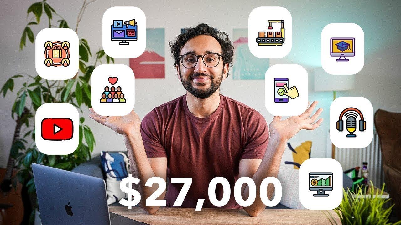 Thumbnail for 9 Passive Income Ideas - How I Make $27k per Week